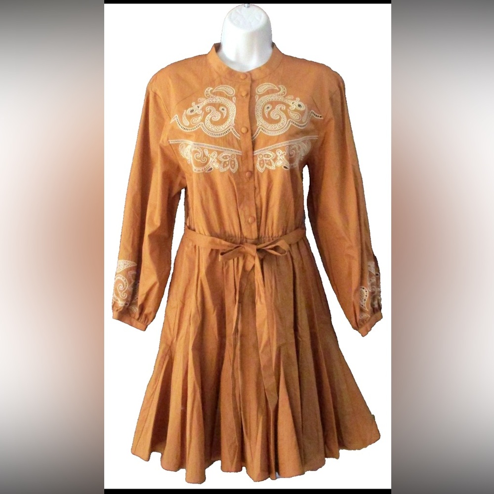 House of Harlow western embroidery dress